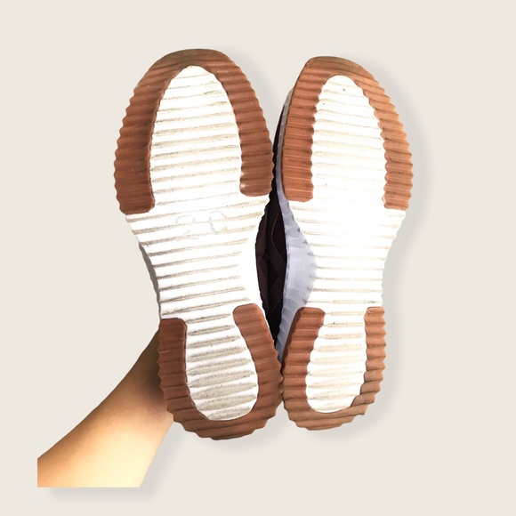 Ralph Lauren U.S. Polo Assn USPA Burgundy Pull On Running Breathable Sneakers - Picture 9 of 10